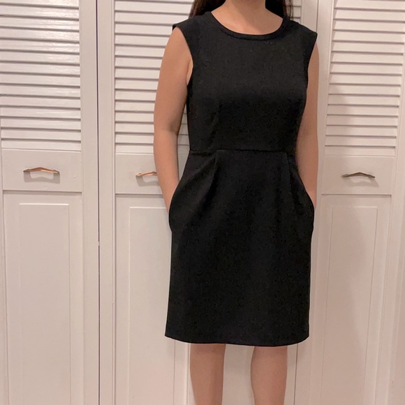 LOFT Black Sheath Dress - Picture 8 of 8
